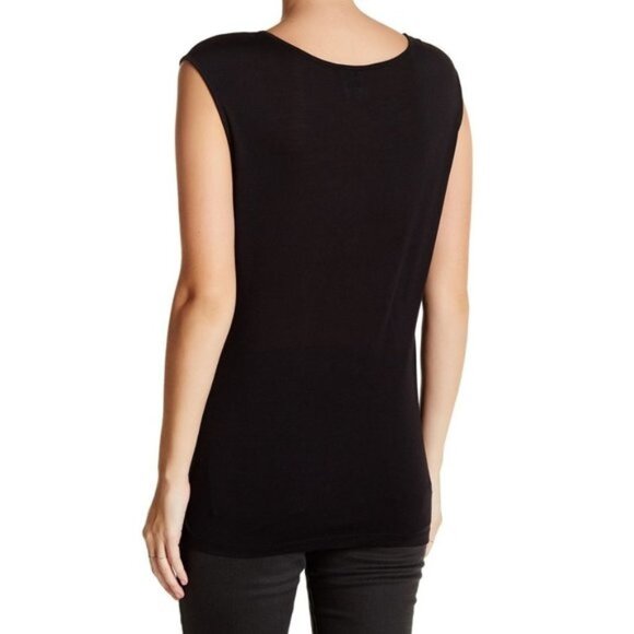 Haute Hippie Cap Sleeve Floral Tee - Picture 2 of 4